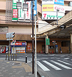 松戸駅（地上階）からのアクセス